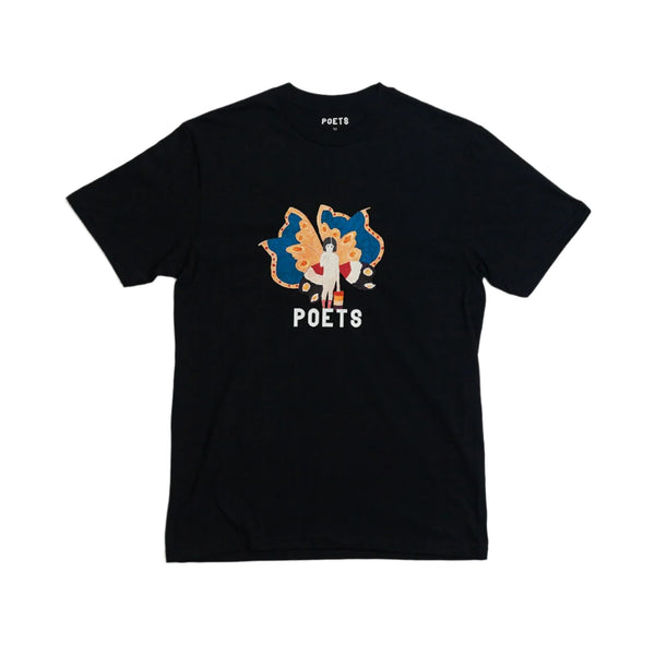 Poets - Butterfly Girl Shirt (Black)