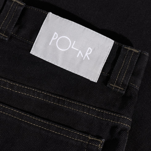 Polar - '93! Pants Contrast Stitching (Black/Dark Olive)