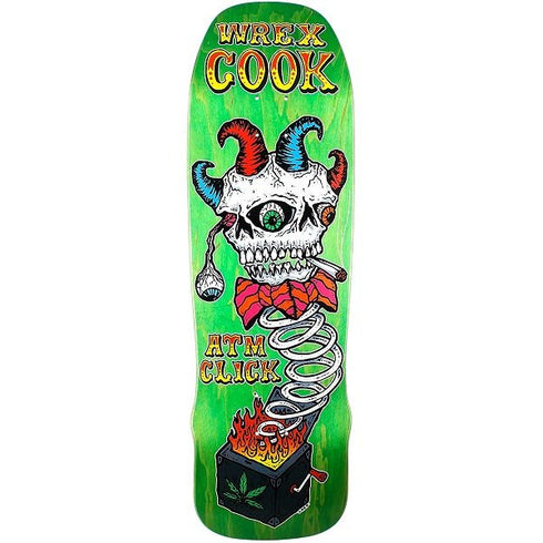 ATM Click - Wrex Cook Circus Shaped Deck (9.5") *SALE