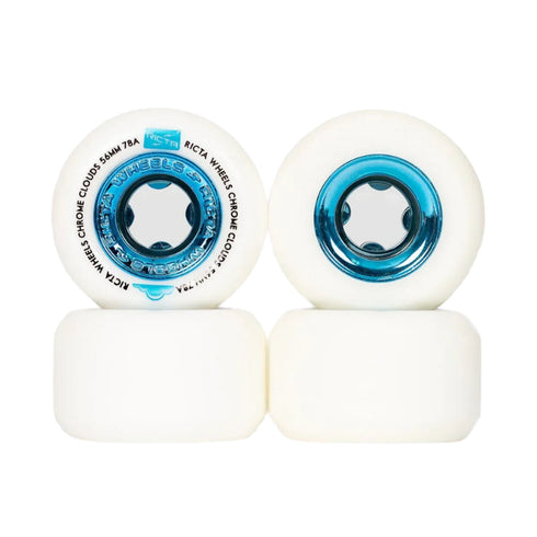 Ricta - Chrome Clouds Blue 78a Wheels (54mm/56mm)