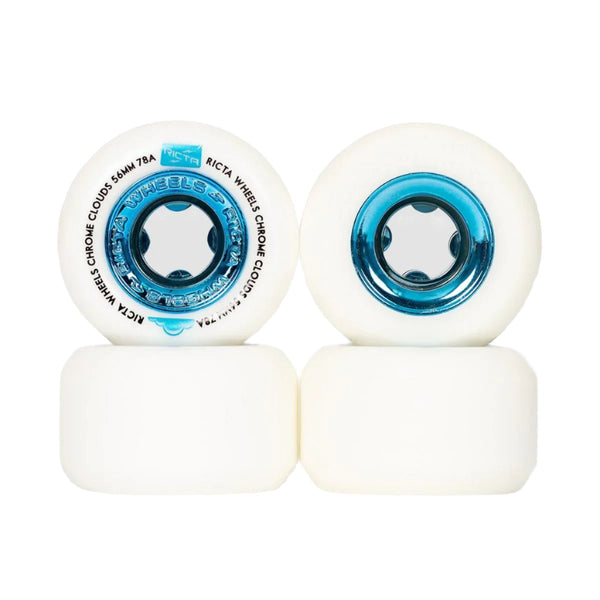 Ricta - Chrome Clouds Blue 78a Wheels (54mm/56mm)