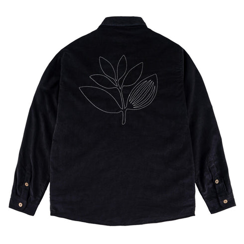 Magenta - Rover Cord Overshirt (Black) *SALE