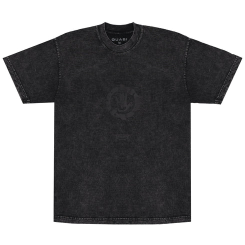 Quasi - Artifact Tee (Acid Black) *SALE