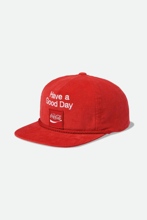 Brixton - Coca Cola Good Day HP Cap (Coke Red)