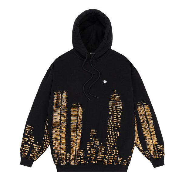 Magenta - Downtown Hoodie (Black)
