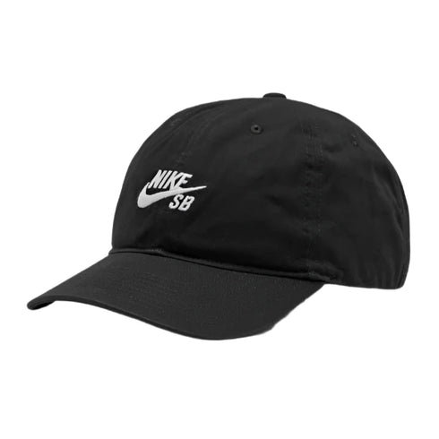 Nike SB - Unstructured Skate Cap (Black/White)