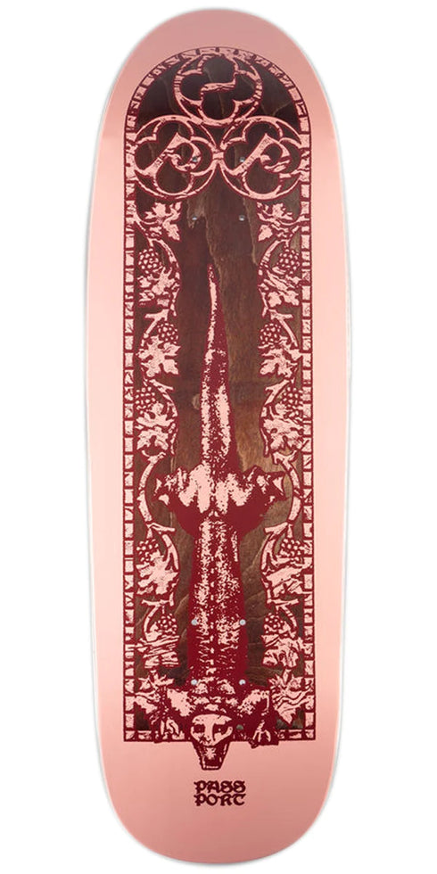 Pass Port - Lizard Gargoyle Spade Shape Deck (9.0") *SALE
