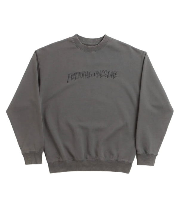 Fucking Awesome - Distressed Stamp Crew (Black)