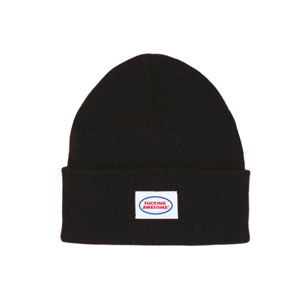 Fucking Awesome - Mechanic Cuff Beanie (Black)