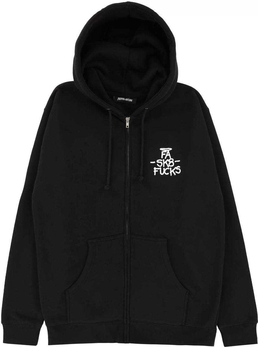 Fucking Awesome - FA Sk8 Fucks Zip Hoodie (Black)*SALE – 303boards.com