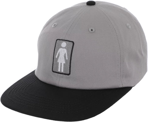 Girl - Classic OG Snapback Hat (Grey/Black)