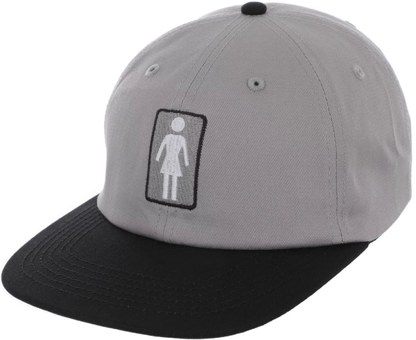 Girl - Classic OG Snapback Hat (Grey/Black)