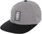 Girl - Classic OG Snapback Hat (Grey/Black)
