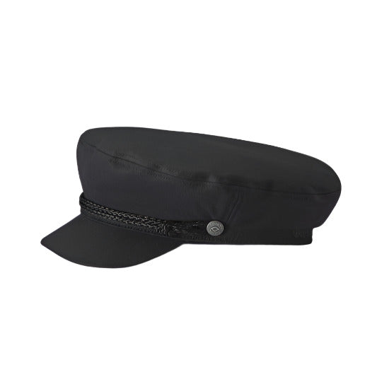 Brixton - Fiddler Fisherman Cap (Black)