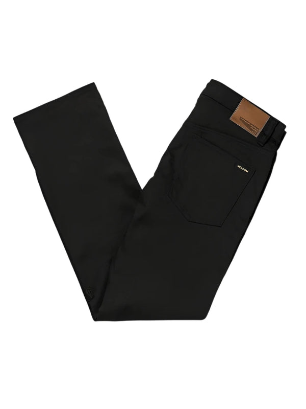 Volcom - Kinkade Denim Regular Fit Jeans (Black)