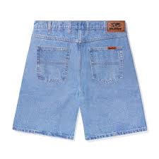 Butter Goods - Baggy Denim Shorts (Washed Indigo)