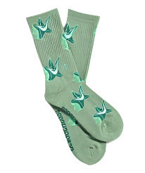Psockadelic - Evil Star Socks (Teal)