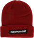 Independent - B/C Groundwork Beanie (Black/Red) *SALE