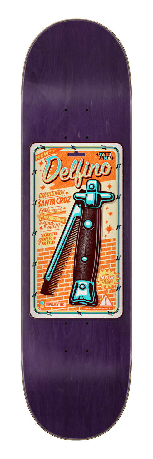 Santa Cruz - Delfino Switchblade Deck (8.25")