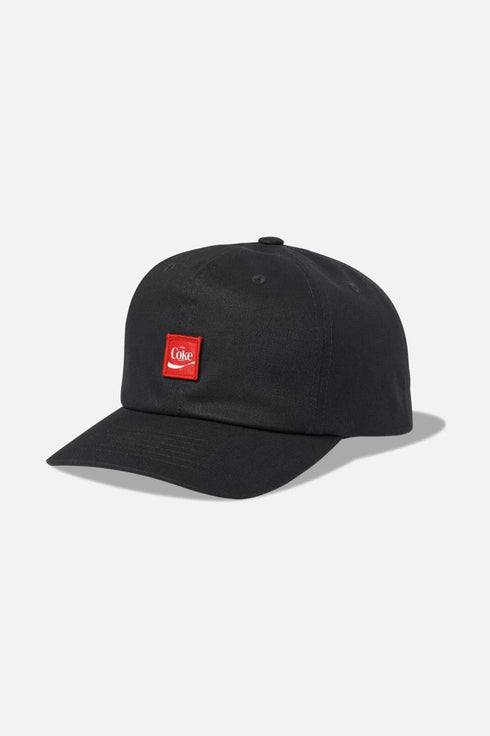 Brixton - Coca Cola Delivery LP Cap (Washed Black)