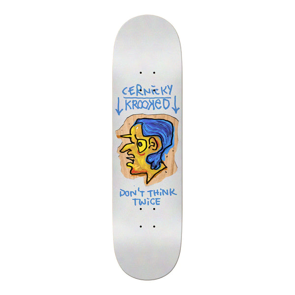 Krooked - Eddie Cernicky Blue Thinker Deck (8.38")