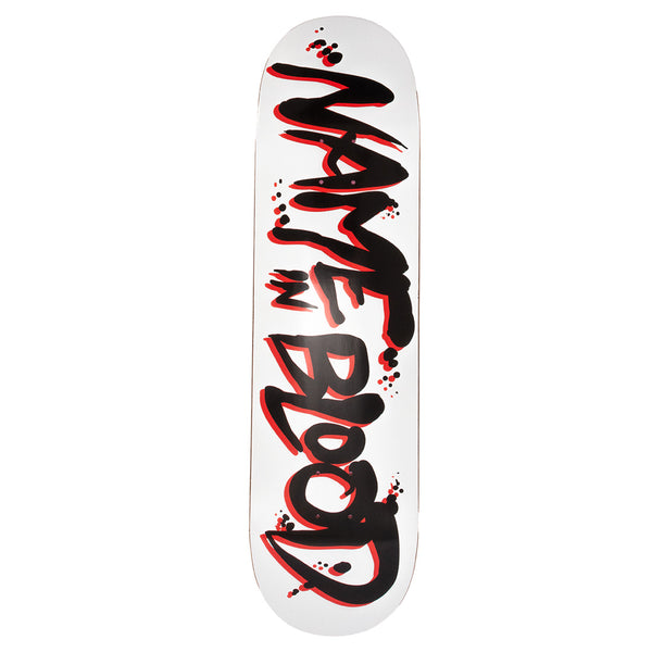Name In Blood - White Logo Deck (Multiple Sizes)