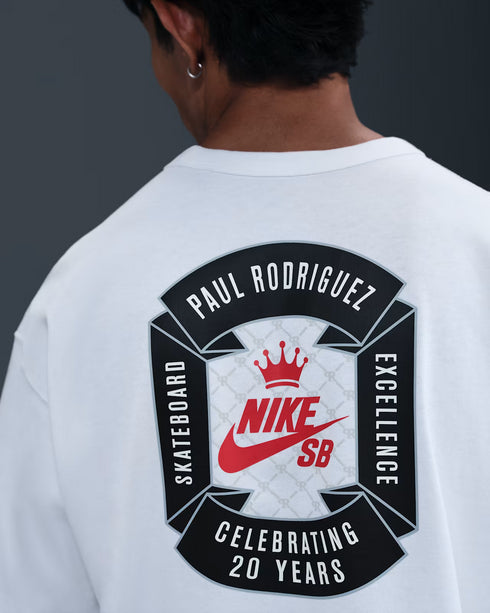 Nike SB - Paul Rodriguez Max90 Skate Shirt (White)