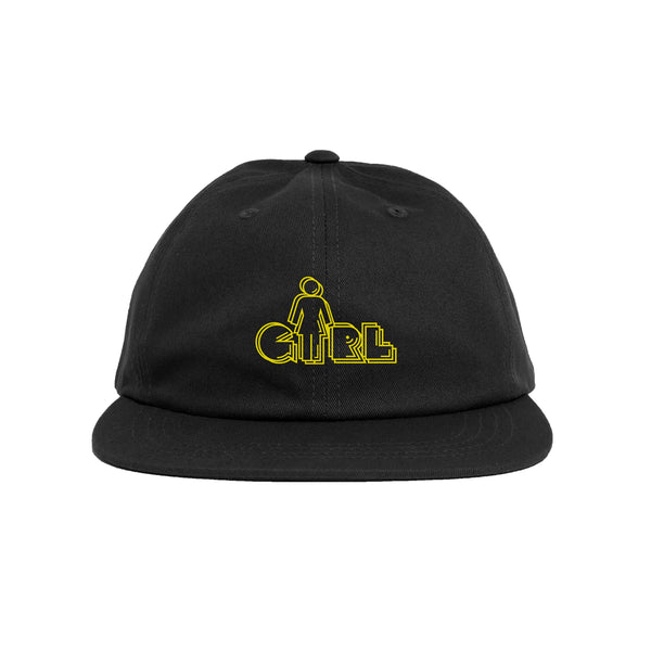Girl - Pac-OG-Man Embroidered 6-Panel Hat (Black)
