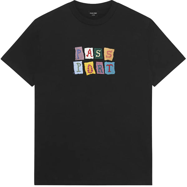 Pass Port - Patchwork Shirt (Black)