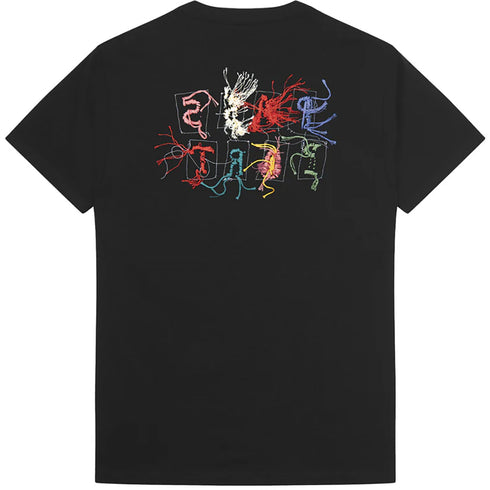 Pass Port - Patchwork Shirt (Black)