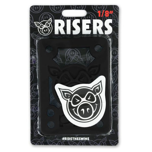 Pig - 1/8" Risers (Multiple Colors)