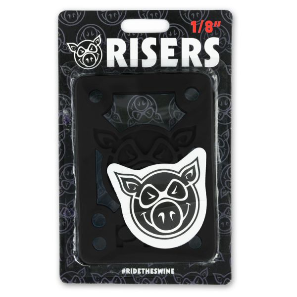 Pig - 1/8" Risers (Multiple Colors)