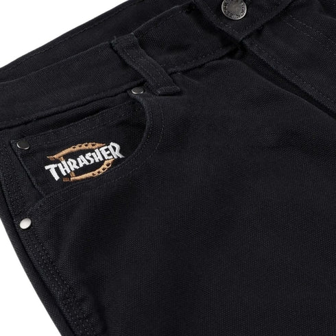 Dickies - Thrasher X Dickies Double Knee Pant (Black)