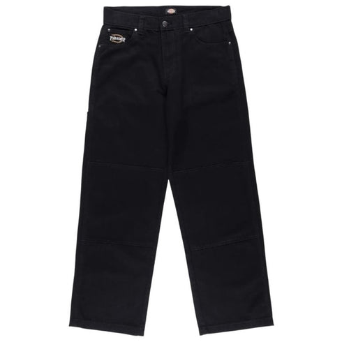 Dickies - Thrasher X Dickies Double Knee Pant (Black)