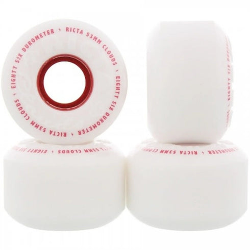 Ricta - Clouds Red 86a Wheels (53/55/57)