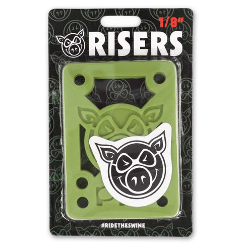 Pig - 1/8" Risers (Multiple Colors)