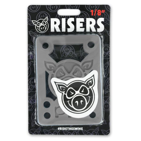 Pig - 1/8" Risers (Multiple Colors)