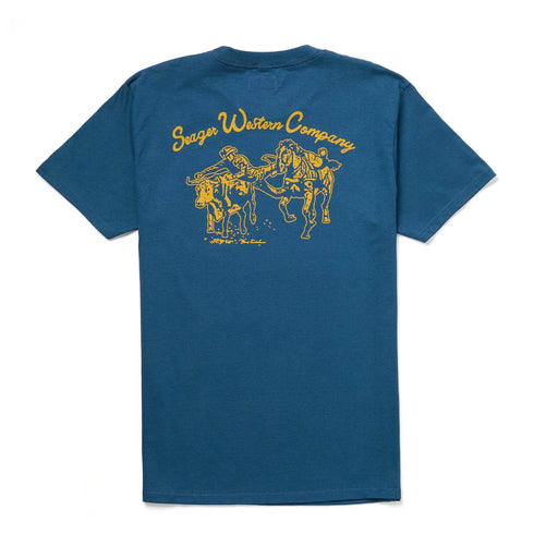 Seager - Los Rios Tee (Blue)