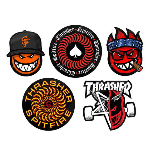 Spitfire - Spitfire X Thrasher Sticker Pack