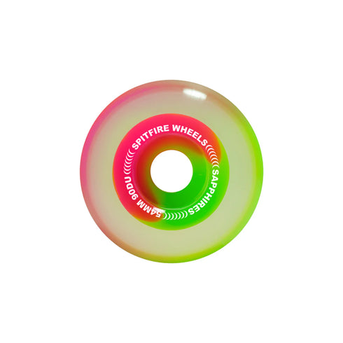 Spitfire - 90D Sapphires Pink/Green Wheels (54mm/56mm)