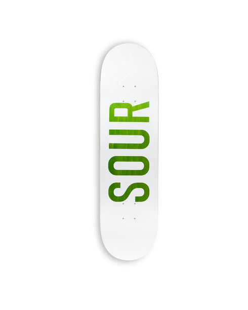 Sour - White & Green Wood Deck (8.25")