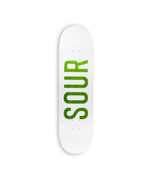 Sour - White & Green Wood Deck (8.25")