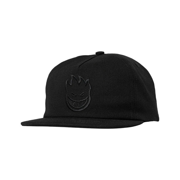 Spitfire - Bighead Snapback Hat (Black)