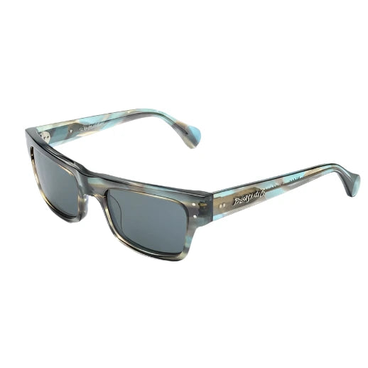 Polar - Polar Skate Co. X Sun Buddies Hideo Sunglasses (Teal Smoke)