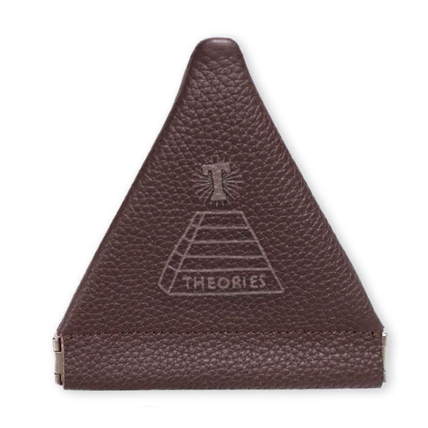Theories - THEORAMID Genuine Leather Embossed Coin / Headphone Pouch