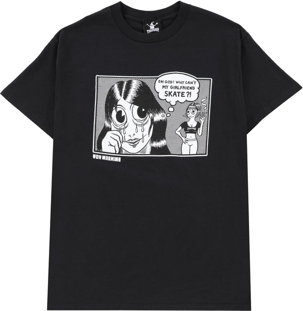 Thrasher - Toy Machine x Thrasher Girlfriend Tee (Black) *SALE