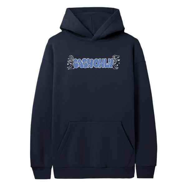Cash Only - Sketchbook Pullover Hoodie (Deep Navy)