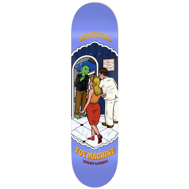 Toy Machine Jeremy Leabres Bless This Deck (8.13")