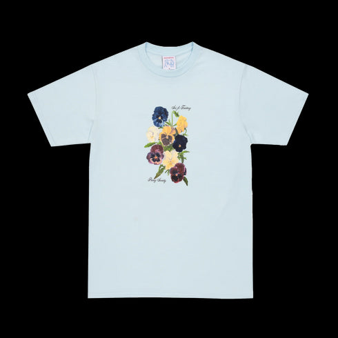Sci-Fi Fantasy - Pansy Society Tee (Soft Blue)