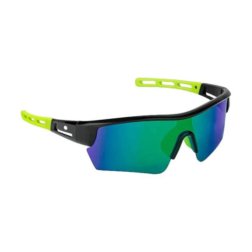 Glassy - Waco Polarized Shades (Black/Green/Green Mirror